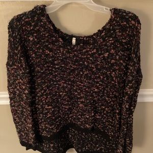 Nordstrom Cropped Sweater XS Willow & Clay